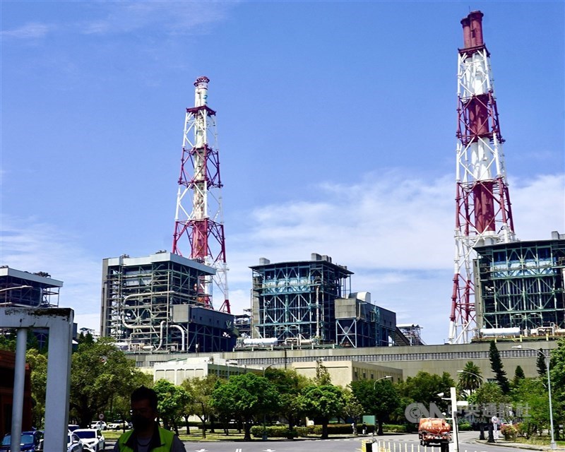 圖為興達電廠。（中央社檔案照片）