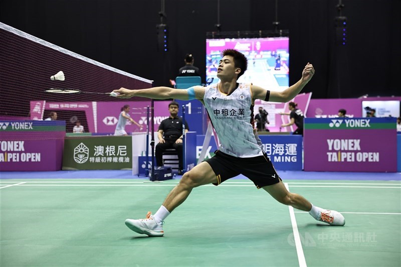 BWF世錦賽，羽球好手李佳豪挺進32強。（中央社檔案照片）