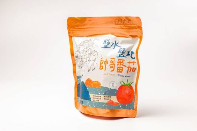 台南鹽水區農會蕃茄乾。(圖取自鹽水區農會網頁yesfarm.org.tw)