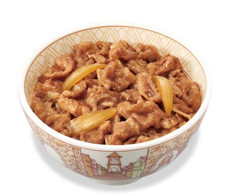 日本連鎖業者SUKIYA牛丼產品。(圖取自日本Sukiya網頁sukiya.jp)