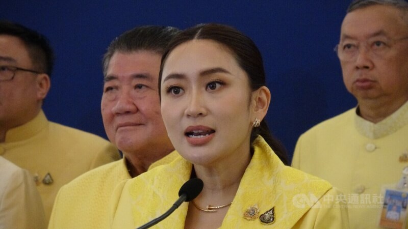 泰國總理貝東塔29日遭到憲法法庭解職。(中央社檔案照片)