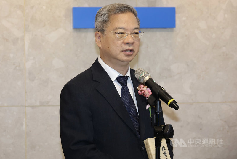 經濟部長龔明鑫(圖)1日上午出席新任經濟部長布達典禮,並接受媒體聯訪。中央社記者翁睿坤攝 114年9月1日