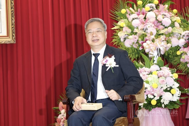 經濟部新任部長布達典禮1日上午舉行,由財經專業背景出身的龔明鑫(圖)走馬上任。中央社記者翁睿坤攝 114年9月1日