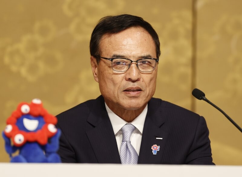 日本三得利控股公司會長新浪剛史。（共同社）