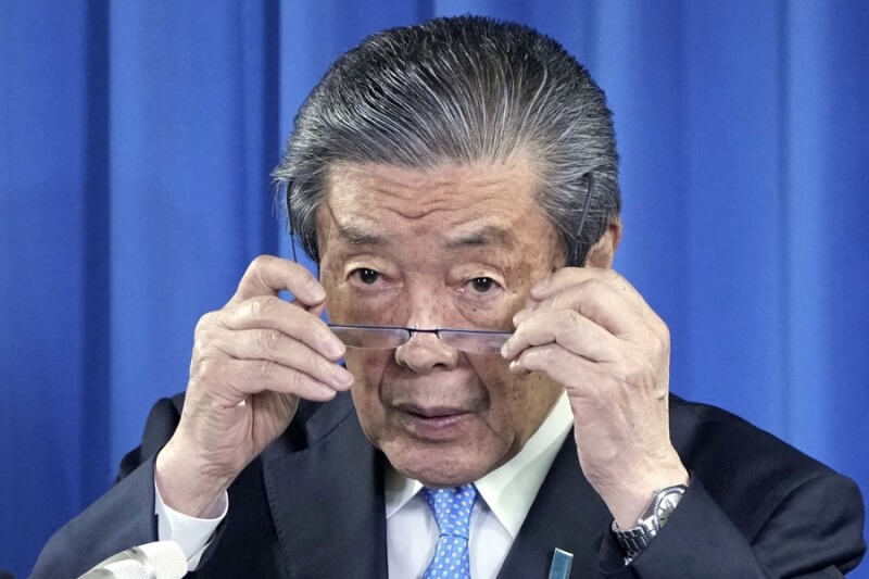 日本自民黨幹事長森山裕。（共同社）