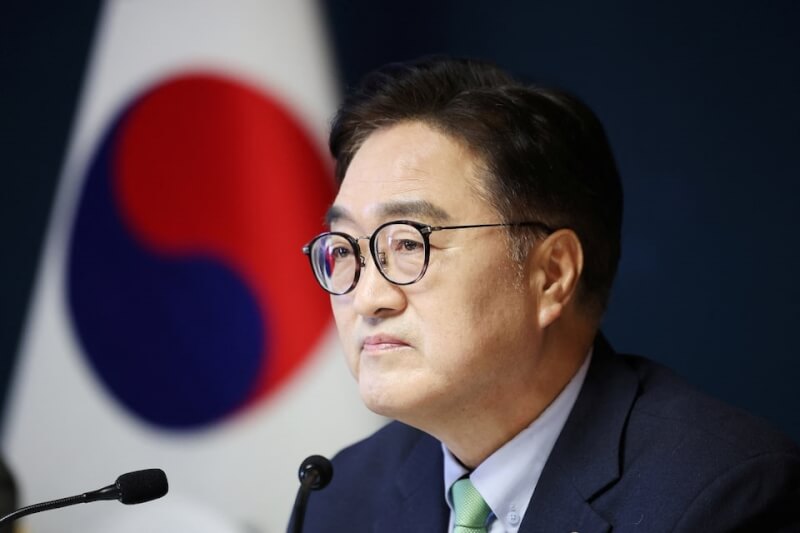 南韓國會議長禹元植。(路透社)