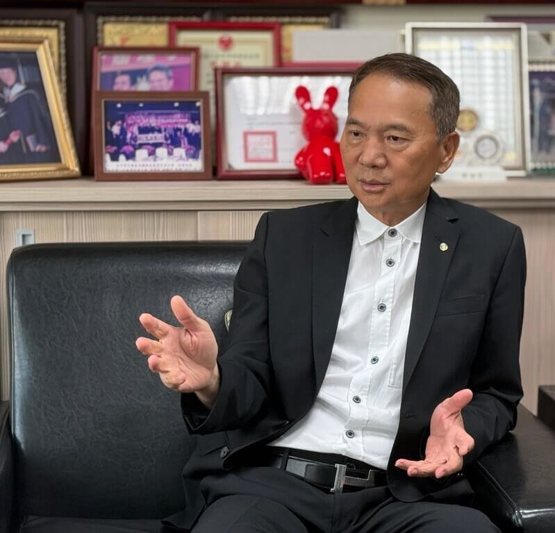 新青安貸款鬆綁，台中市不動產建築開發公會理事長謝麟兒（圖）4日對此表示，這無異於釋出一池資金活水，讓銀行在辦理其他自住型房貸時更具彈性。（中市不動產開發公會提供）中央社記者郝雪卿傳真  114年9月4日