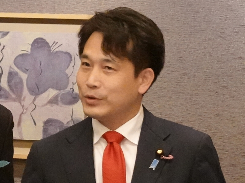 日本農林水產副大臣瀧波宏文。(中央社檔案照片)