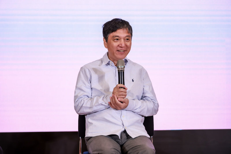 國立台灣交響樂團開季音樂會即將在高雄及台北登場,由樂團首席客席指揮水藍(圖)與大提琴家王健帶來作曲家理查.史特勞斯的「唐吉訶德」。(國台交提供) 中央社記者趙靜瑜傳真 114年9月5日