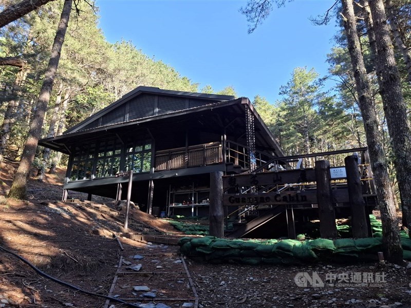 玉山國家公園觀高山屋。(中央社檔案照片)