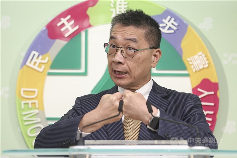 圖為民進黨秘書長徐國勇。(中央社檔案照片)