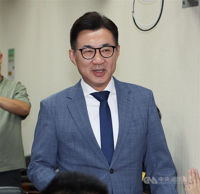 圖為立法院副院長江啟臣。（中央社檔案照片）