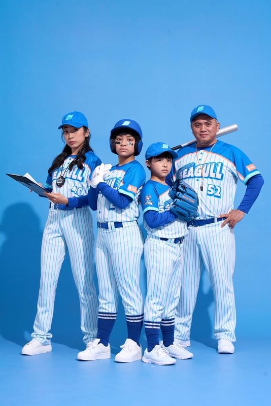 音樂劇「轟吧!全壘打」由AM創意製作、改編自韓國同名音樂劇,故事描述一群從挫敗中成長的孩子組成「海鷗少棒隊」,從連敗到進軍全國大賽的熱血之路,20日將在台北城市舞台上演。(AM創意提供)中央社記者邱祖胤傳真 114年9月9日