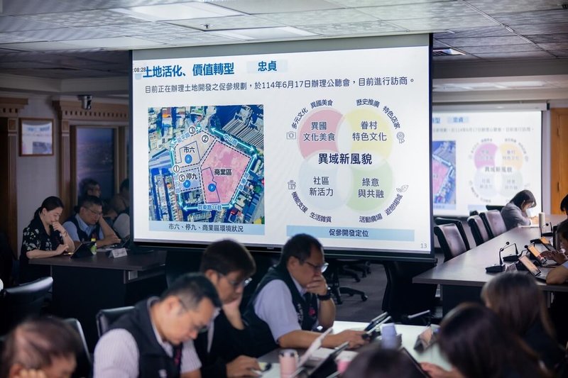 桃園市長張善政10日主持市政會議指出，目前桃園共有39處公有市場用地，其中25處已開闢，尚有14處未開闢；市府將全面檢討其最佳利用方式，依地方需求與城市發展方向評估導入其他功能，確保土地效益最大化。（市府提供）中央社記者葉臻傳真  114年9月10日