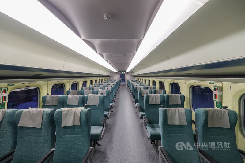 電影「96分鐘」劇組為拍片,特地從日本進口零件,從零開始打造高鐵車廂,這座片場也留在中台灣影視基地,期待讓台灣片型有更多可能。中央社記者翁睿坤攝 114年9月10日