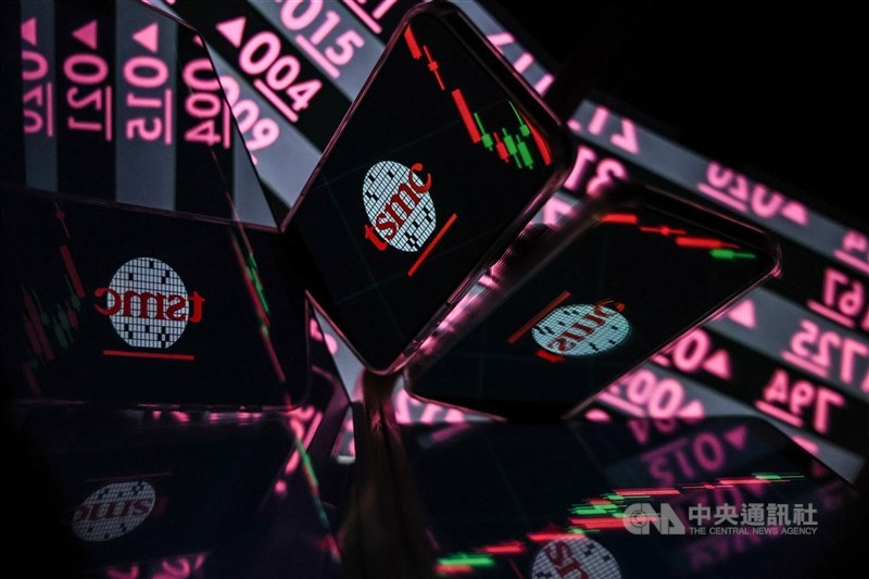 台股(中央社檔案照片)
