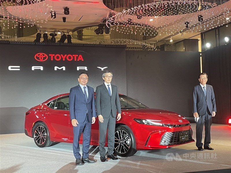 圖為和泰車新車發表會。（中央社檔案照片）