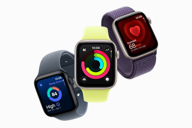 平價版Apple Watch SE 3提供更進階的健康功能。(圖取自蘋果網頁apple.com)