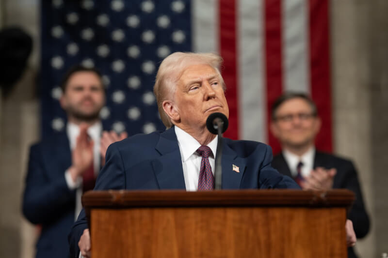 美國總統川普。（圖取自x.com/POTUS）