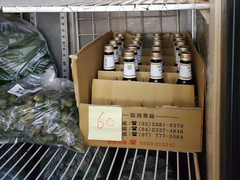 高雄市衛生局加強稽查含酒精藥品「保力達B」、「維士比」的違法販售情形，113年度共查獲21件違規販售案件，以檳榔攤、雜貨店居多；並呼籲習慣飲用這類藥酒民眾應至合法藥局購買。（高雄市衛生局提供）中央社記者林巧璉傳真　114年9月12日