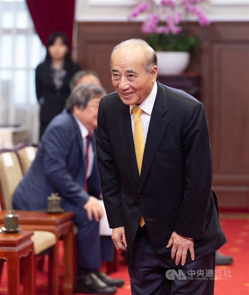 圖為前立法院長王金平。（中央社檔案照片）