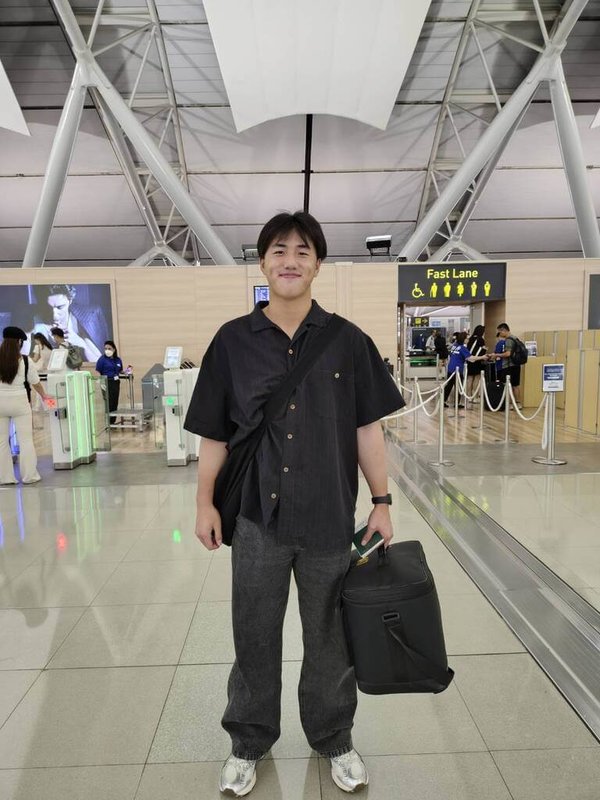 亞洲棒球錦標賽將於22日中國開打，台灣隊24人名單12日出爐，其中投手選進6名職棒選手，包括旅日的歐力士猛牛隊投手陳睦衡（圖），預計13日向台灣隊報到。（中華棒協提供）中央社記者楊啟芳傳真　114年9月12日