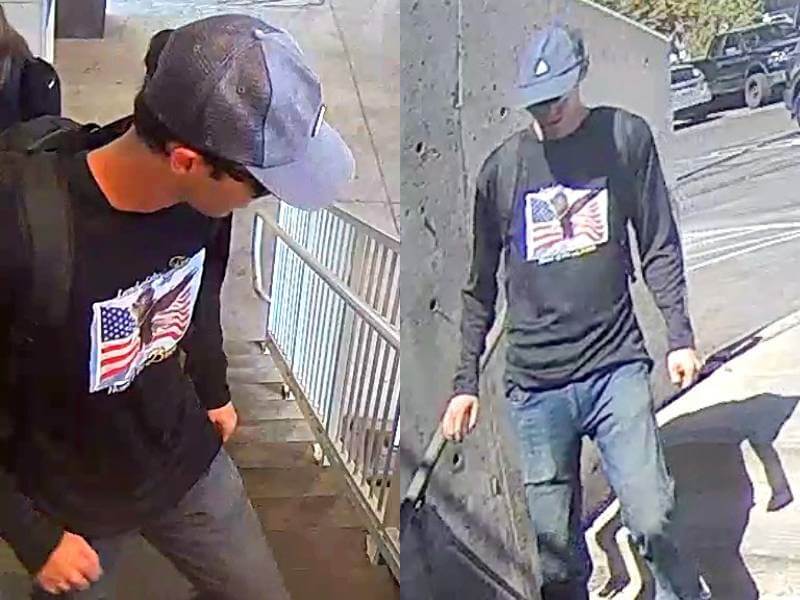 FBI公布槍擊美國保守派活動家柯克的嫌疑人照片。（圖取自x.com/FBISaltLakeCity）