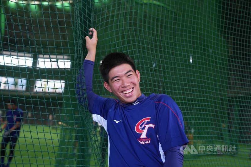 U18世界盃棒球賽台灣隊13日超級循環賽最後一戰將交手目前全勝的地主日本隊，比賽無關晉級，台灣預計派出二刀好手張乙安（圖）先發。中央社記者徐肇昌沖繩攝  114年9月13日