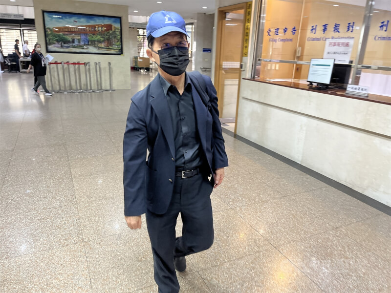 前台北市副市長彭振聲到庭涉京華城案。(中央社檔案照片)