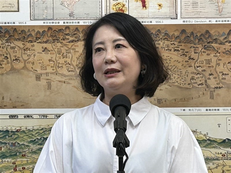 圖為民進黨立委吳思瑤。（中央社檔案照片）