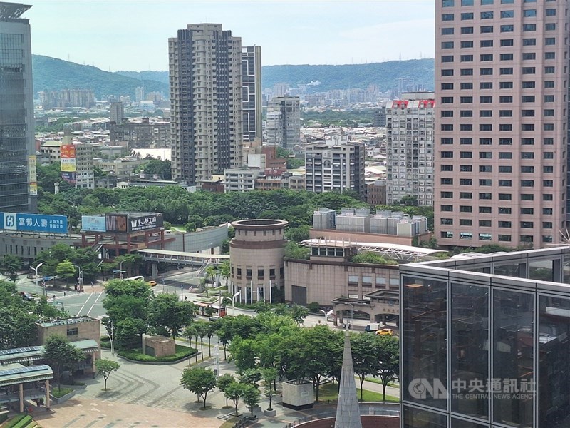 新北市街景。（中央社檔案照片）
