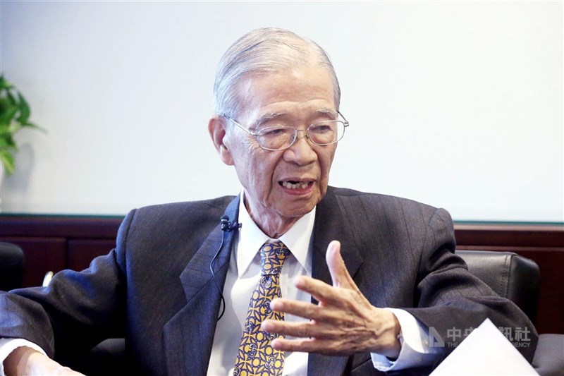圖為已故前國家安全會議秘書長丁懋時。（中央社檔案照片）