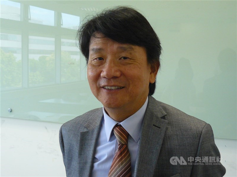 圖為漢磊暨嘉晶董事長徐建華。(中央社檔案照片)