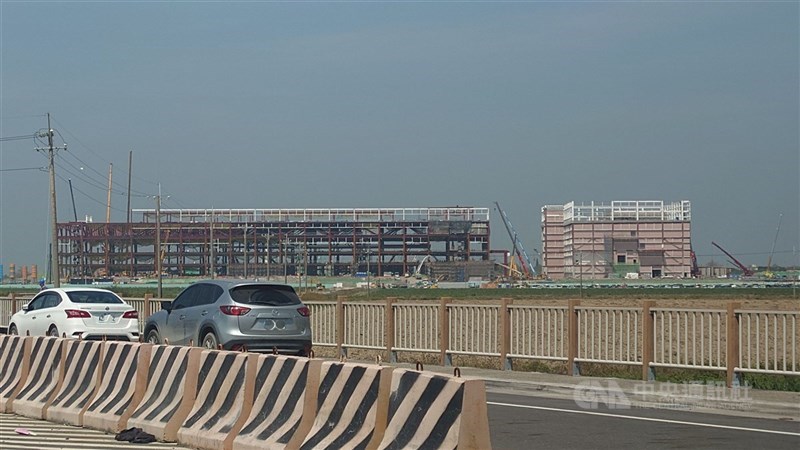 圖為台積電嘉義廠。(中央社檔案照片)