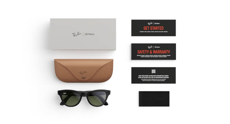 Meta 17日發表新一代Ray-Ban Meta系列智慧眼鏡。(圖取自Meta網頁meta.com/tw)