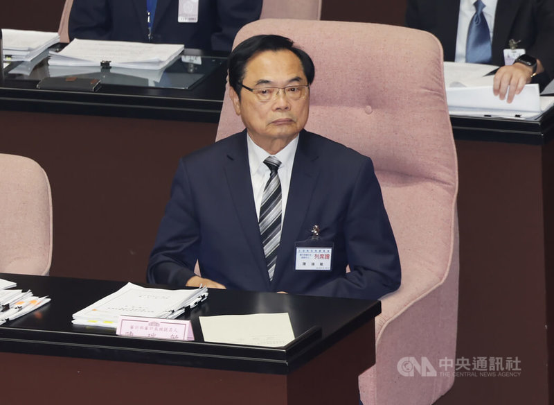 現任審計部審計長陳瑞敏（圖）的任期將屆滿，總統賴清德提名陳瑞敏續任，立法院全院委員會19日下午進行「行使審計部審計長同意權案」審查會，陳瑞敏列席備詢。中央社記者裴禛攝　114年9月19日