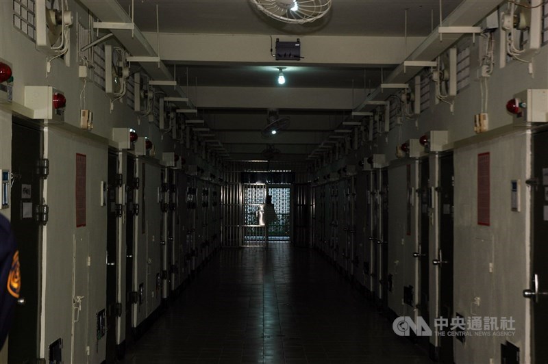 圖為台北看守所羈押舍房。（中央社檔案照片）