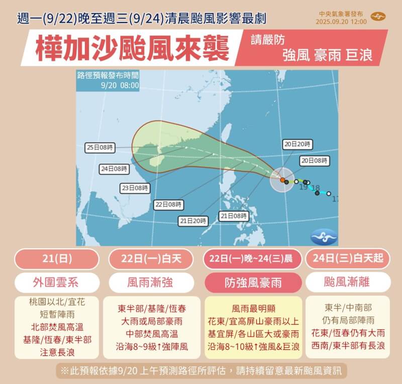 (圖取自facebook.com/cwa.weather)