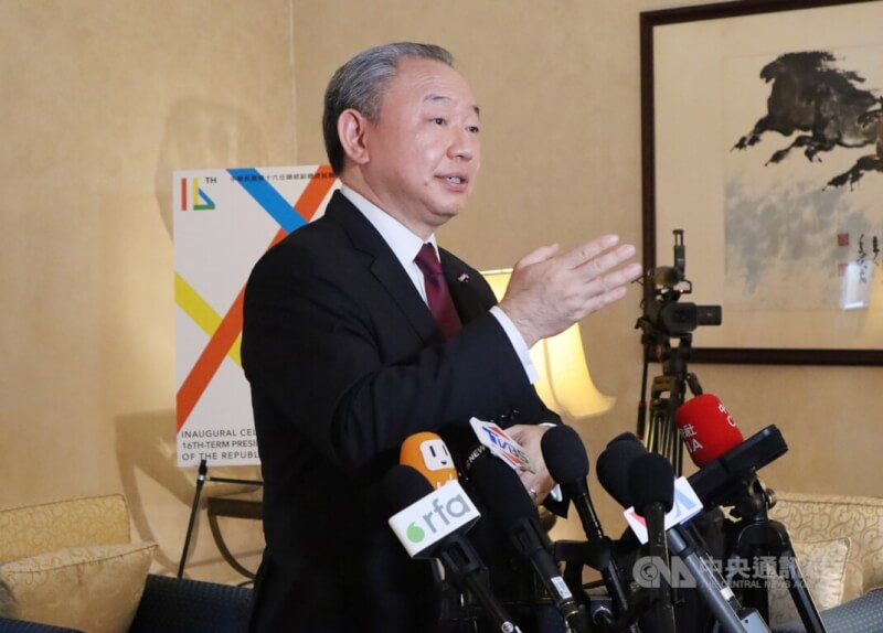 駐美代表俞大㵢。(中央社檔案照片)