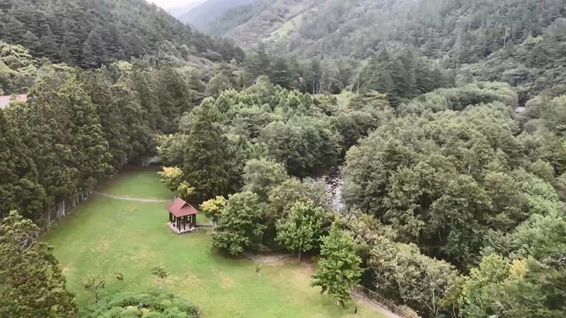 中央氣象署持續發布颱風樺加沙海上颱風警報,位於台中市和平區的福壽山農場、武陵農場22日下午2時起預防性休園。圖為武陵農場21日下午天氣狀況。(武陵農場提供)中央社記者蘇木春傳真 114年9月21日