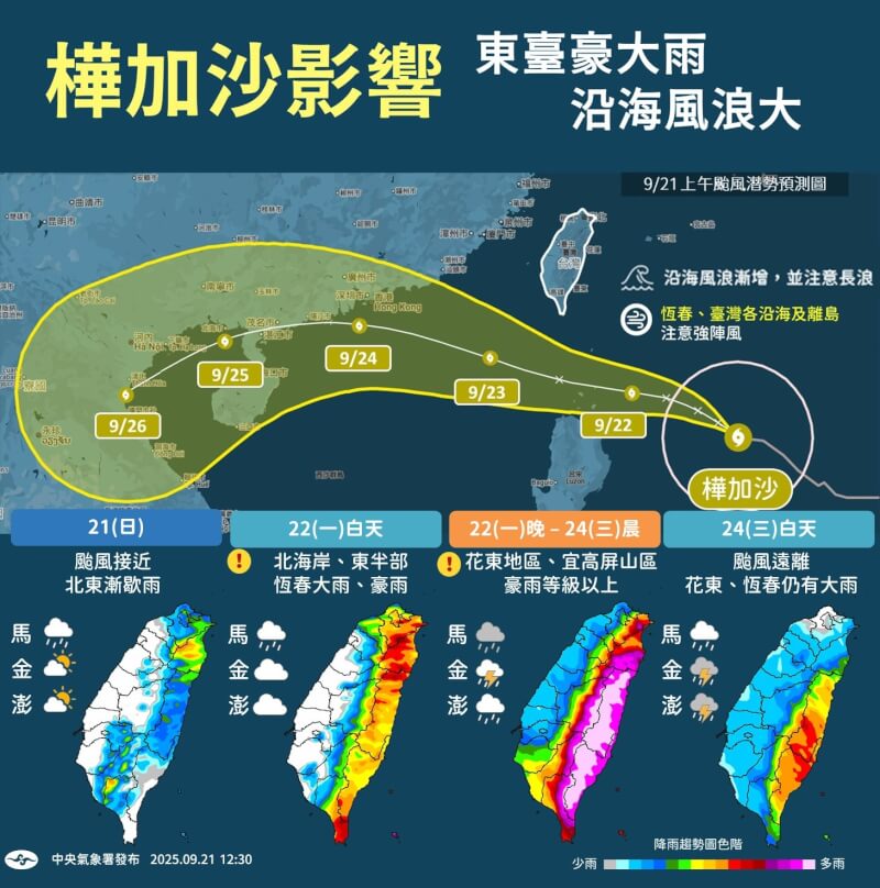 (圖取自facebook.com/cwa.weather)