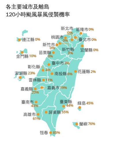 (圖取自中央氣象署網頁cwa.gov.tw)