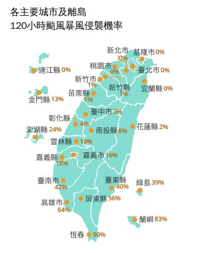 (圖取自中央氣象署網頁cwa.gov.tw)