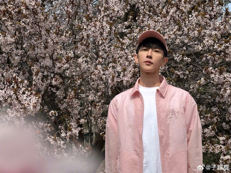 中國男星于朦朧。（圖取自m.weibo.cn/u/1276109774）