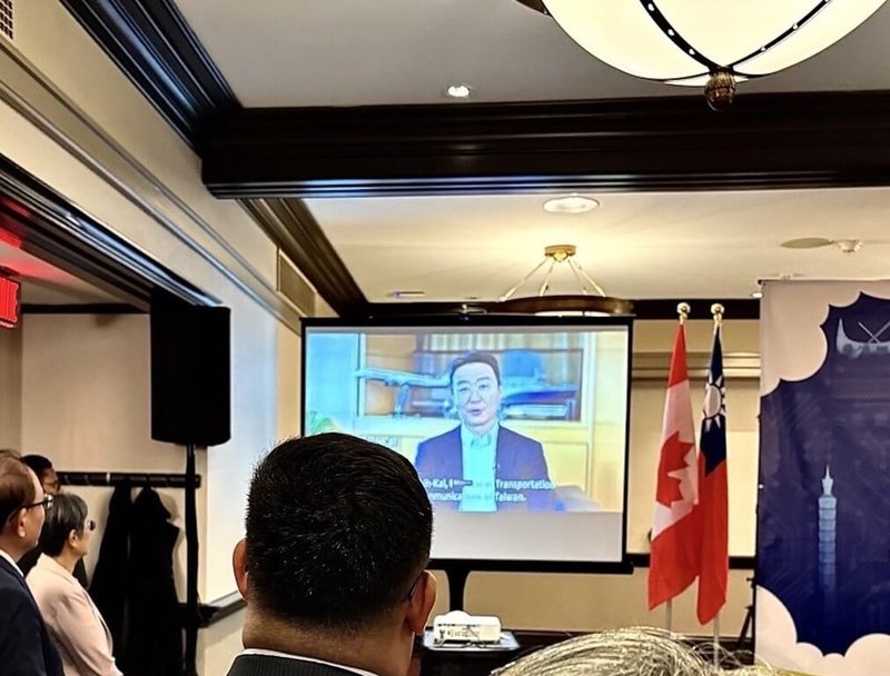 國際民航組織（ICAO）第42屆大會將登場，台灣本次仍未受邀。交通部長陳世凱在外交酒會上透過預錄影片向國際民航社群喊話，呼籲唯有台灣納入ICAO合作機制，才能確保「無縫天空」。（民航局提供）中央社記者余曉涵傳真　114年9月23日