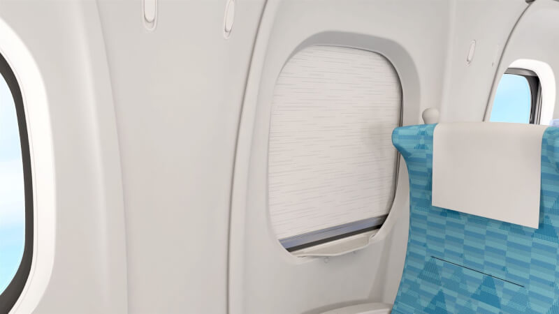 台灣高鐵與日立東芝聯盟簽訂12組台灣高鐵新世代列車N700ST採購契約,車廂與車間通道包含多處新亮點,其中車窗面積將縮小,可降低風阻並強化噪音抑制。圖為示意圖。(台灣高鐵提供)中央社記者黃巧雯傳真 114年9月23日