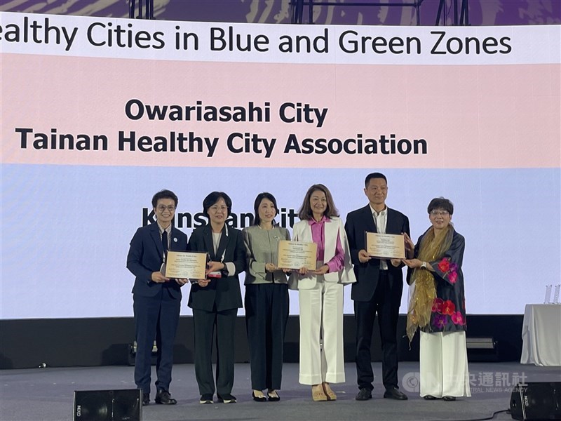 台南北區健康城市促進會通過審核成為「西太平洋健康城市聯盟」（AFHC）副會員，圖為2024第10屆AFHC國際研討會暨會員大會在韓國舉辦。（中央社檔案照片）