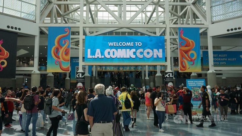 洛杉磯動漫展(L.A. Comic Con)在洛杉磯會議中心舉行,這是美國西岸規模最大的流行文化盛會之一。中央社記者林宏翰洛杉磯攝 114年9月29日
