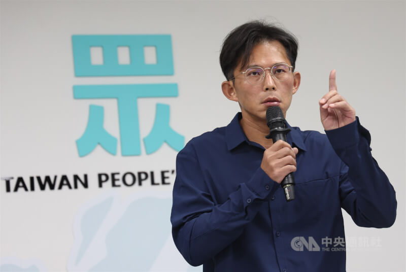 民眾黨主席黃國昌。 （中央社檔案照片）