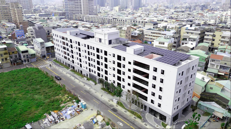 台南市首批社會住宅－永康區「宜居成功」招租後，入住已超過6成。（台南市政府提供）中央社記者張榮祥台南傳真  114年10月1日